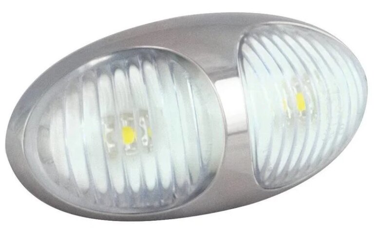LED Positionsleuchte weiß | 12-24v | 10cm Kabel | 37CWM2P