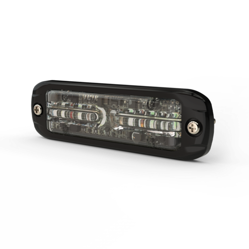 LED Blitzer R65 amber | grün (dual) 6-LED | 12-24v | IP69K | ED3802AG