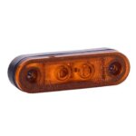 LED Umrissleuchte amber | 12-24v | 50cm. Kabel | MV-5100A