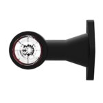 LED Begrenzungsleuchte | gerader Stahl | 12-24v | 50cm. Kabel | M10BV-200RW – Bild 3