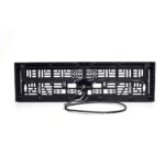 LED-Kennzeichenhalter inkl. Beleuchtung 12-24v, 2m Kabel | 2100 – Bild 4
