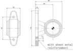 LED Begrenzungsleuchte mit kurzem Griff | 12-24v | 0,75mm². Stecker | M10BV-110RW – Bild 4