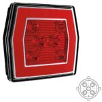 LED Rücklicht | 12-36v | 5-PIN | V10C2-760B5