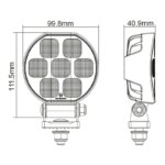LED ECE-R23 Arbeitsscheinwerfer 5126lm | 9-30v | 50cm Kabel + DT-Stecker – Bild 8