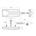 Links | LED Rücklicht dynamisches Blinklicht | 12-24v | 7-PIN | V14C7-961B7 – Bild 4