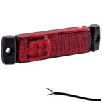 LED Positionsleuchte rot | 12-24v | 50cm Kabel | M10MV-190R