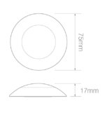 LED Innenbeleuchtung | Chrom | 12v | kaltweißes Licht | 7524C – Bild 2