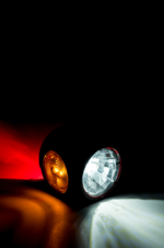 LED Begrenzungsleuchte links rot-weiß-amber 12-24v 60cm Kabel – Bild 4