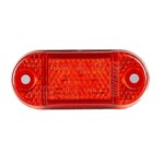 LED Umrissleuchte rot 12-24v 15cm Kabel | MV-6200R