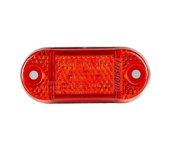 LED Umrissleuchte rot 12-24v 15cm Kabel | MV-6200R