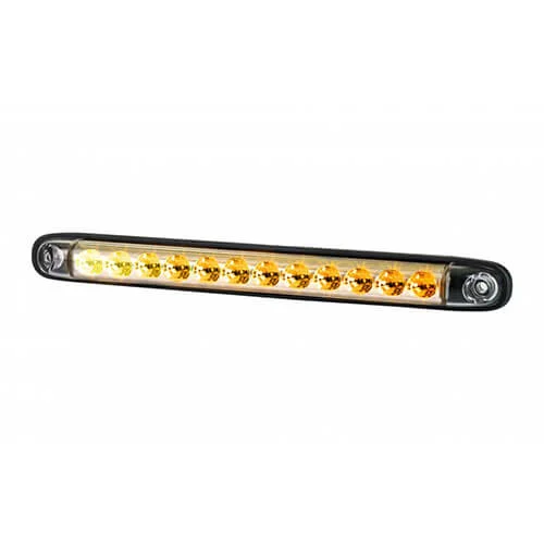 LED dynamisches Blinklicht slimline | 12-24v | 100cm. Kabel | VDK-130
