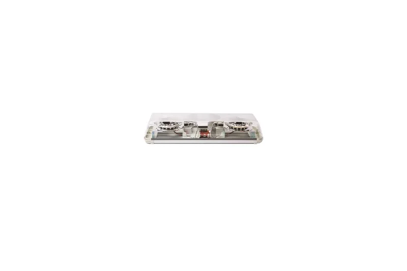 60 Serie | R65 LED Warnbalk amber | 12v | 2 LED | 570mm. | 60-00424-V