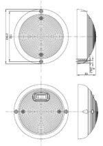 LED Innenbeleuchtung | weiß | mit Schalter | 12-24v | 4000K | B10DS-143W – Bild 4