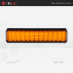 LED Blinklicht slimline | 12-24v | 40cm Kabel | 200AME – Bild 2