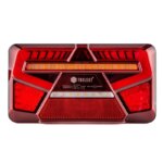 LED Rücklicht, (nicht dreieckig) links 12-24v 200cm Kabel | VC-6051 – Bild 3