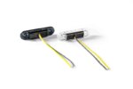 LED Positionsleuchte zweifarbig weiß-amber 12-24v 0,15m Kabel – Bild 3