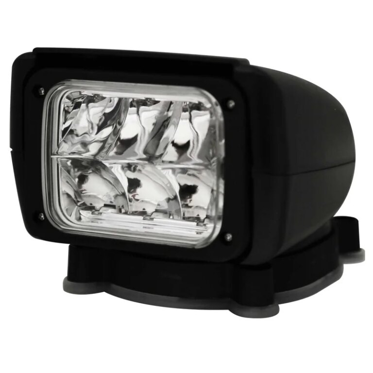 LED Suchscheinwerfer | drehbar mit Fernbedienung | 1750 Lumen | 12-24v | schwarz | EW3000