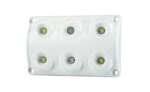 LED Innenleuchte - Touch - Rot-weiß - 5000K - 12-24v - IP65 | BTS-1500RW – Bild 4