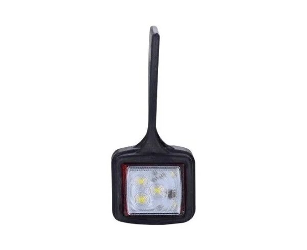 LED Begrenzungsleuchte rechts rot-weiß 12-24v 50cm Kabel | MB-4602RW