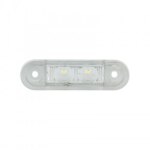 LED-Dkorationslicht grün zum Einbau | 12-24v | 20cm Kabel | 7922GMB