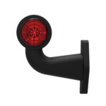 Links | LED Begrenzungsleuchte mit abgewinkeltem Griff | 12-36v | 20cm. Kabel | M10BV-401RW – Bild 2