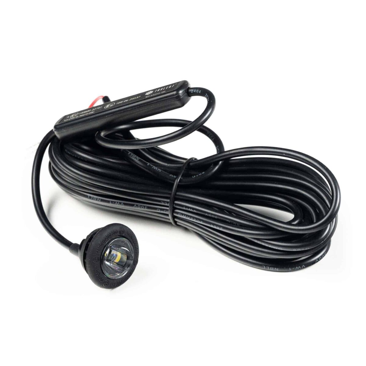 LED Markierungsleuchte rot 12-24v 500cm Kabel – Bild 3