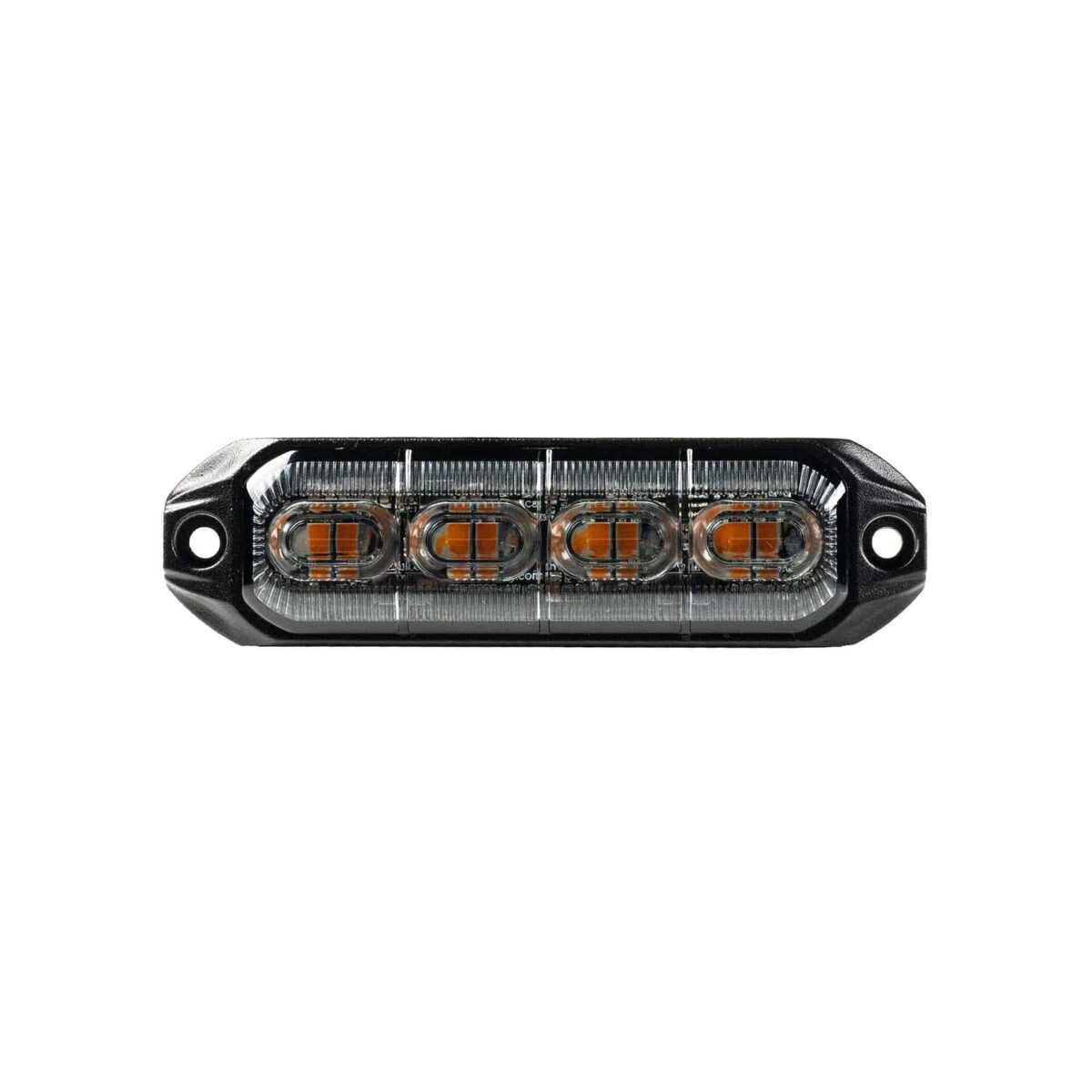 LED R65 CL2-Blitzer 4-LED amber 24V 200cm Kabel