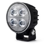 LED Arbeitsscheinwerfer rund | 3800 Lumen | 40Watt | eingebauter Deutsch-Stecker | 9-36v | WF-4038R – Bild 4