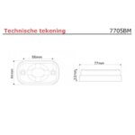 Abblendlicht | 9-30v | schwarz | 7705BM – Bild 3