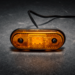 LED Positionsleuchte amber | 12-24v | 0,75mm². Stecker | MV-1410A – Bild 2