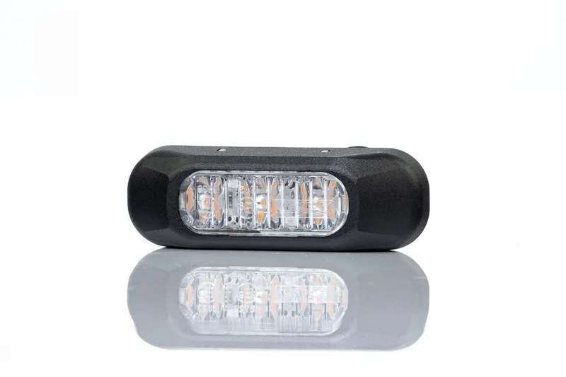 R65 LED Blitzer 3 LEDs Gelb 10 - 30V