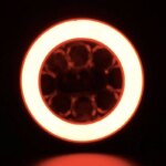 LED Rücklicht ohne Kennzeichenleuchte | 12-36v | 100cm. Kabel | V10C3-800 – Bild 3