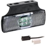 LED Positionsleuchte weiß | 12-24v | 1,5mm². Stecker | M10MV-170W – Bild 2