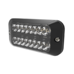 LED Blitzer | R65 | amber + weiß (geteilt) 8-LED | 12-24v | ED3789AC