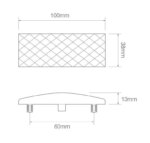 LED Positionsleuchte amber | 12-24v | 35cm Kabel | EU38AM – Bild 4