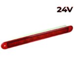 LED-Kombileuchte slimline rote Linse | 24v | 40cm. Kabel | 235R24