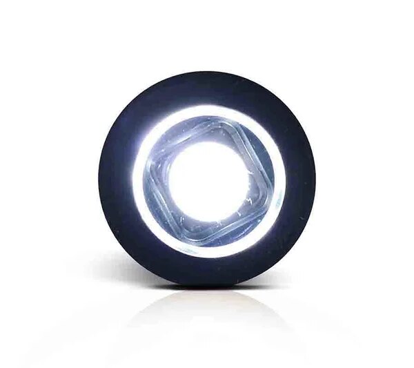 LED kompakte Einbau Positionsleuchte weiß | 12-24v | MV-2600W