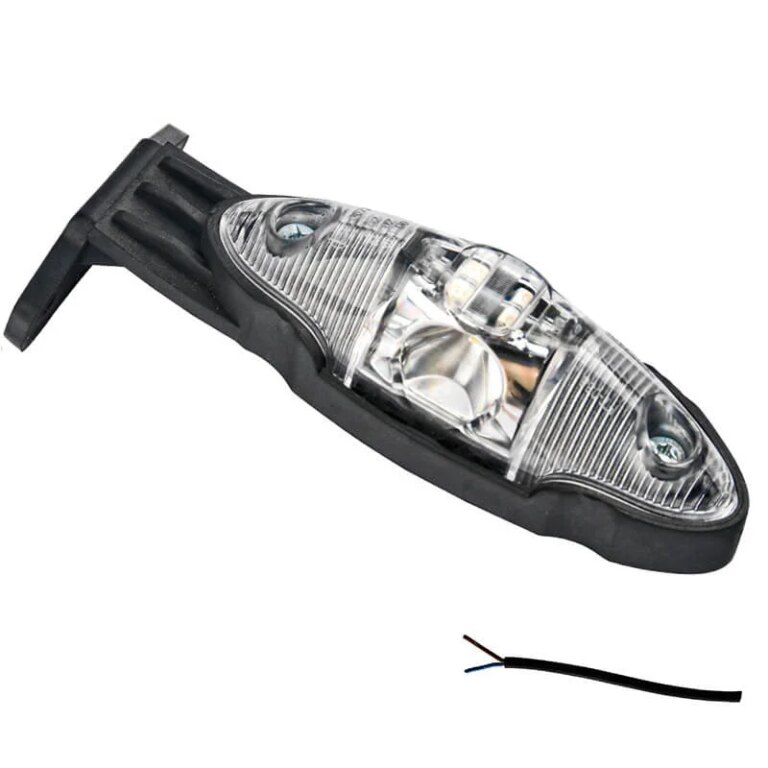 LED Begrenzungsleuchte kompakt | 12-36v | 50cm. Kabel | MB-1590RWA