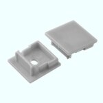 Endkappe | für BAC-ALU4 | mit Kabeldurchführung | BAC-ALU4-CAP-O