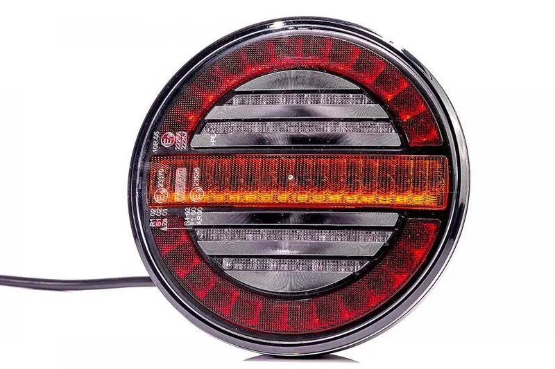 rund mit dynamischem Blinklicht | 12-24v | 100cm Kabel | VC-213