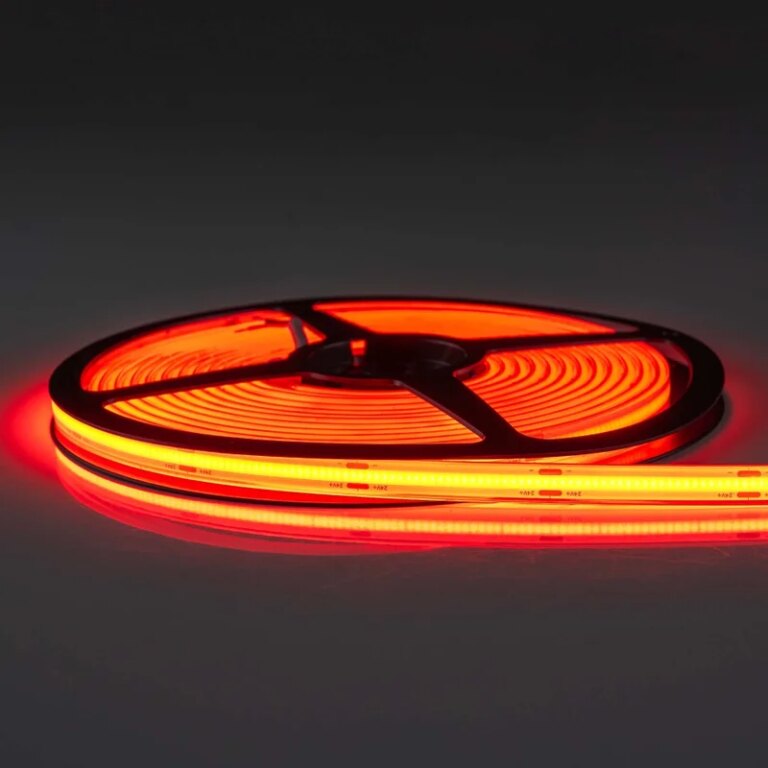 LED-Streifen auf Rolle 5m | 24v | Neon-Effekt | rot | IP68