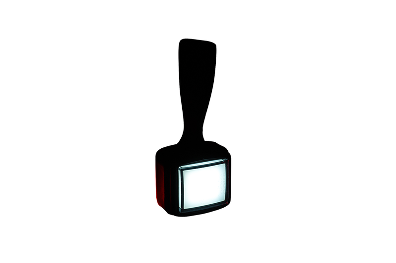 LED Begrenzungsleuchte rechts rot-weiß 12-24v 25cm Kabel