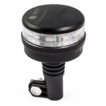 LED R65 Rundumleuchte amber mit klarer Linse | 12-24v | DIN-Sockel | S07ZL602AC – Bild 2