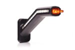 LED Begrenzungsleuchte links inkl. Blinklicht, klare Linse 12-24v – Bild 2