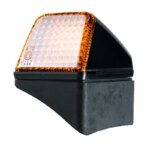 LED Volvo Oberlampe amber abgewinkelter Bügel 24v | MV-7101A – Bild 2