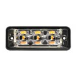 Ultraflache Slimline LED Blitzer | 3 LEDs | Gelb | 10-30v | S11F3003