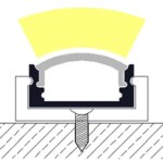 Aluminium-Profil | LED-Streifen auf Rolle | BAC-ALU5 – Bild 3