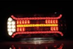 Rechts | LED Rücklicht mit Rechteck Reflektor & Nummernschildbeleuchtung | 12-24v | VC-3012 – Bild 4