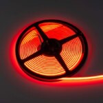 LED-Streifen auf Rolle 5m | 24v | Neon-Effekt | rot | IP68 – Bild 4