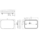 Links | LED Rücklicht mit Nebelscheinwerfer | 12v | 5-PIN | VC-2701B5 – Bild 10